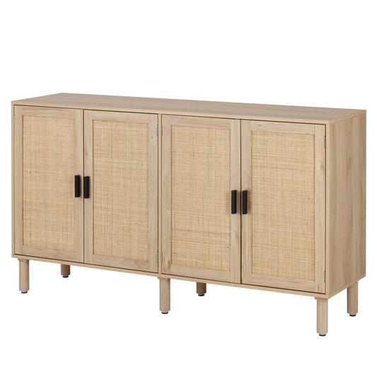 Finnhomy 4 Door Sideboard Buffet Cabinet, ASIN:B0C13CZWDX