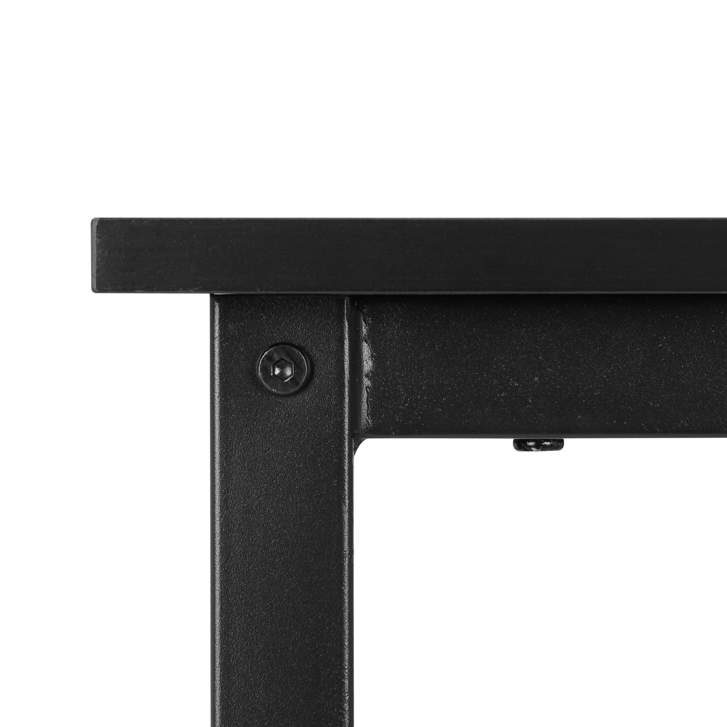Finnhomy Bar Table Set, 23.6" Pub Table High Top Table, Square Bar Height Table, Bar Table with Stools, Kitchen Table Set for 2, Industrial Breakfast for Kitchen, Living Room, Rustic Black,F20TBBTSSH7263