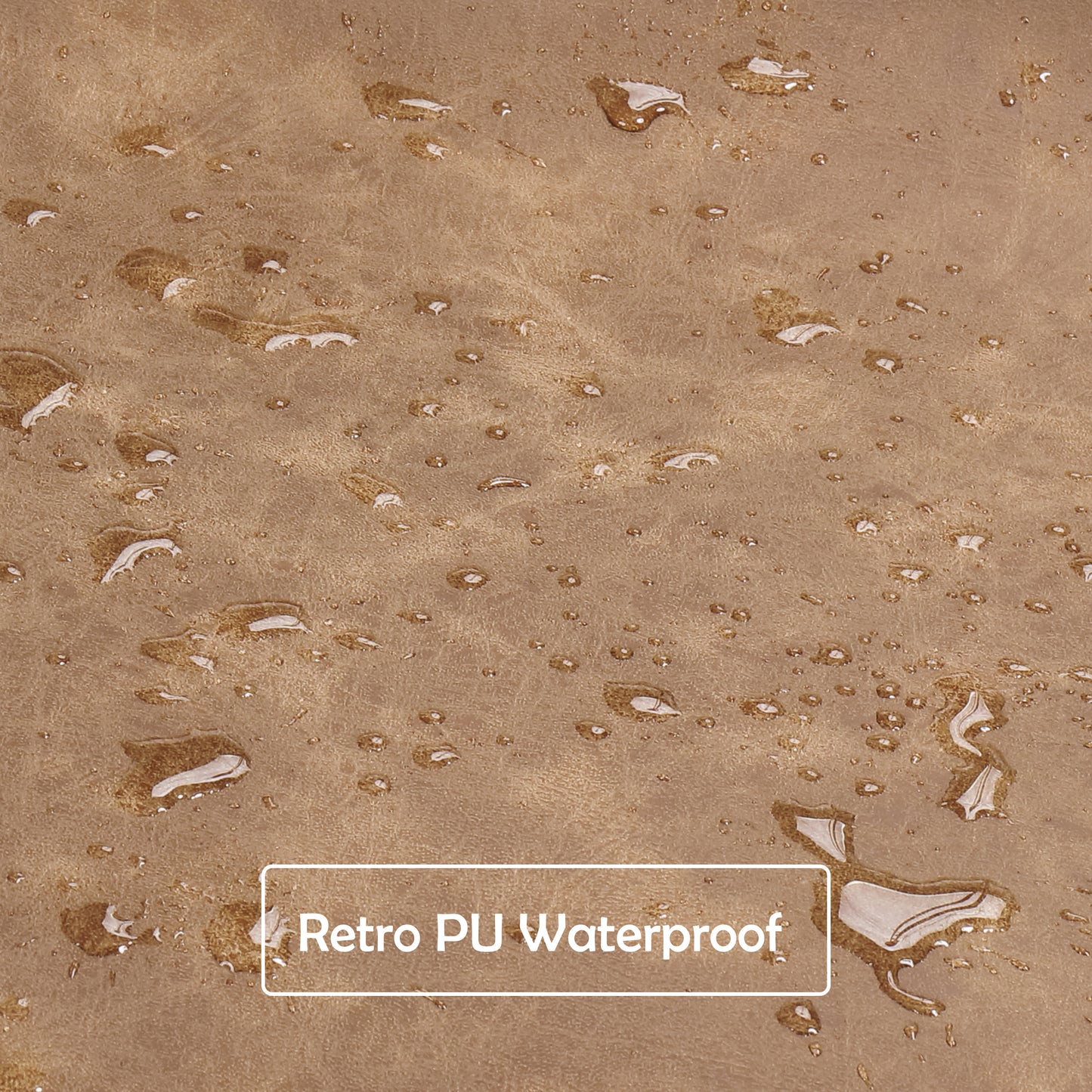 Finnhomy Bar Stool with Adjustable Height & Swivel, Set of 2, Vintage Leather, Retro Brown, F20BS3BT9535