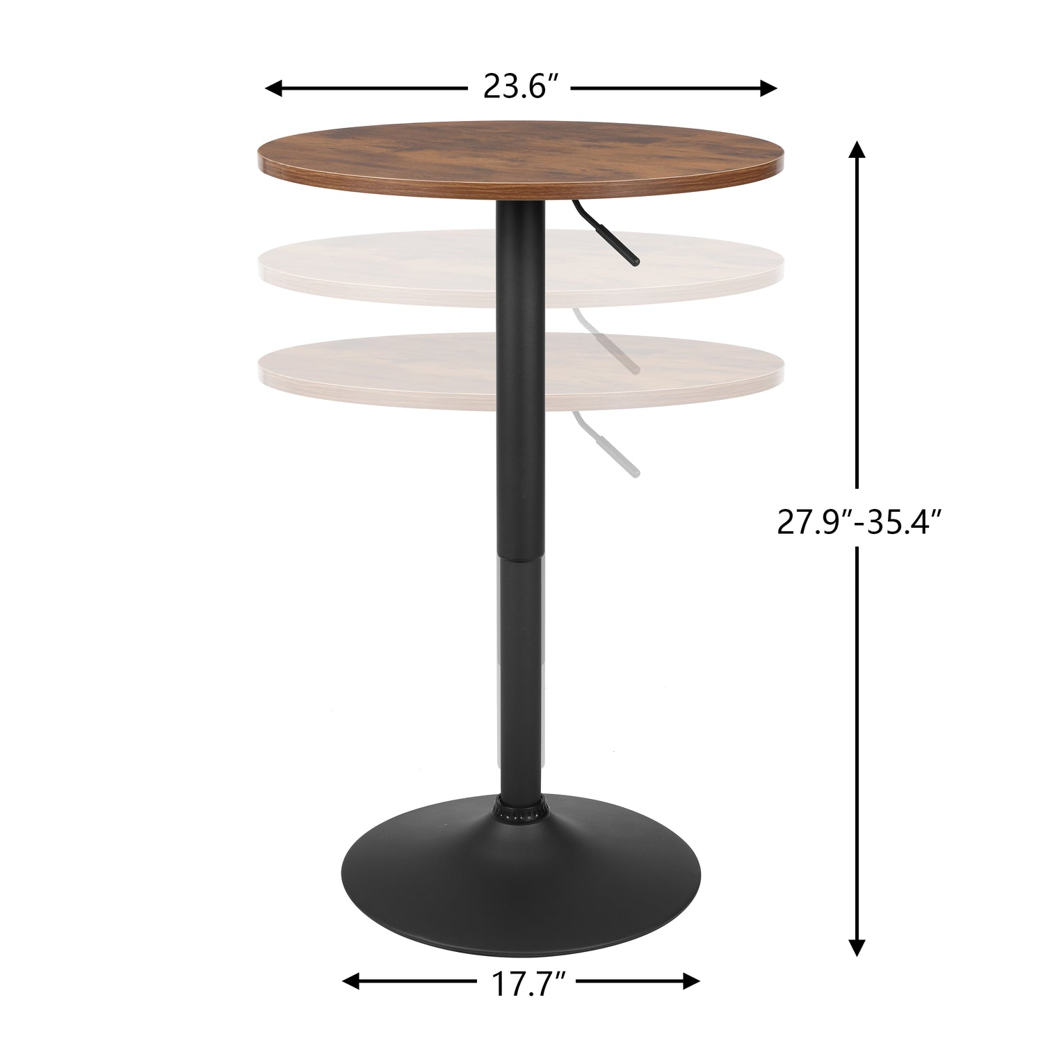 Bar Table bruno Oil Drum / Oil Barrel Furniture Lounge Round Stand