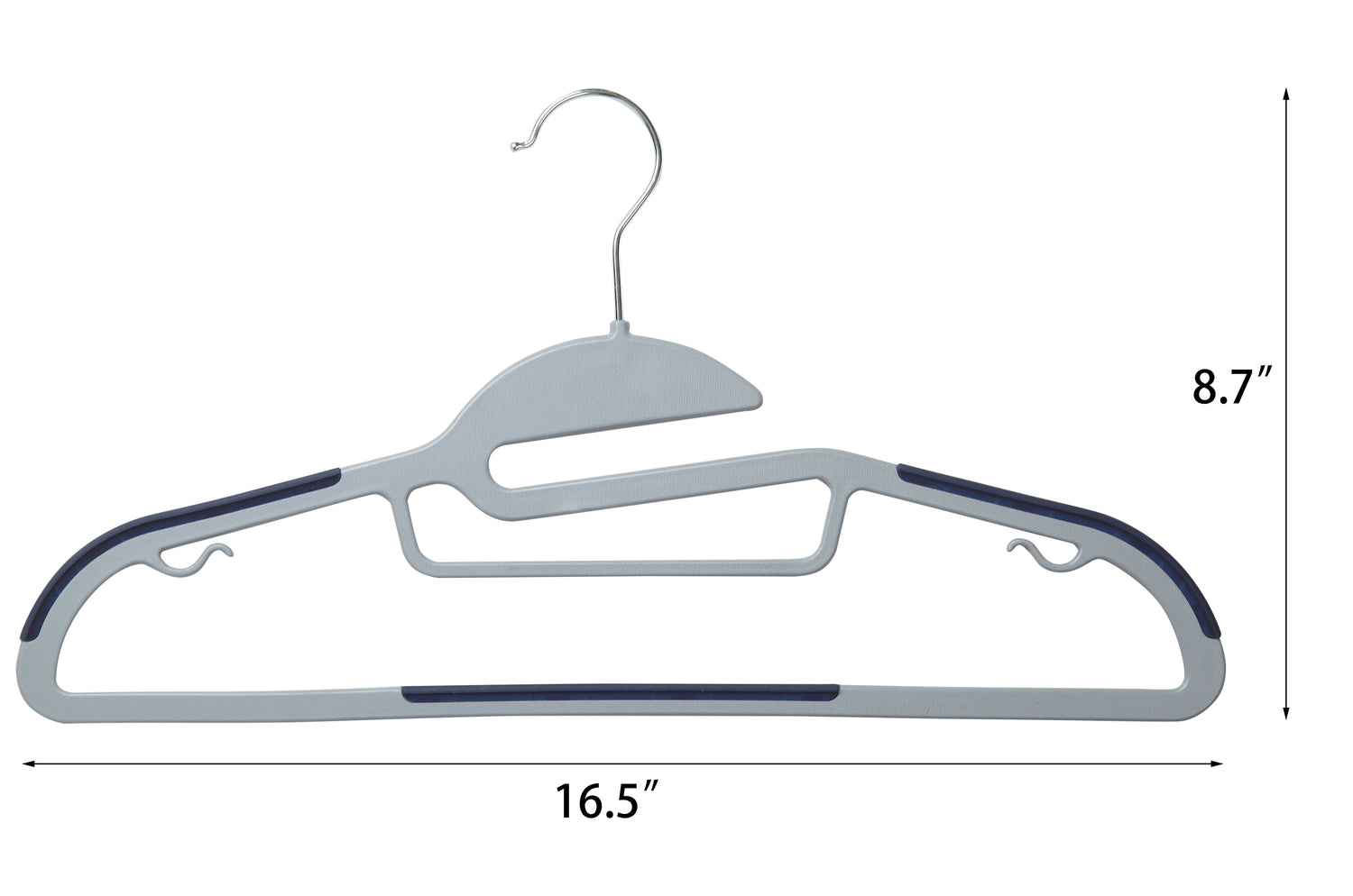 Finnhomy Heavy Duty 50 Pack Plastic Hangers, Durable Clothes Hangers w